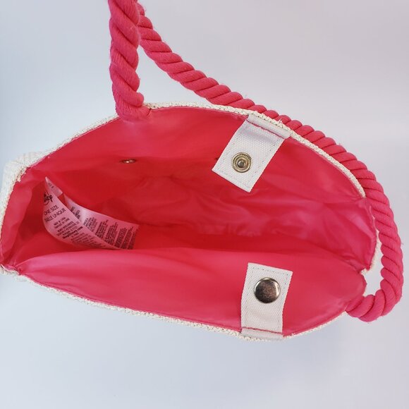 Disney Animators Collection Princess Aurora Swim Bag Round Flowers Butterflies - Picture 3 of 5